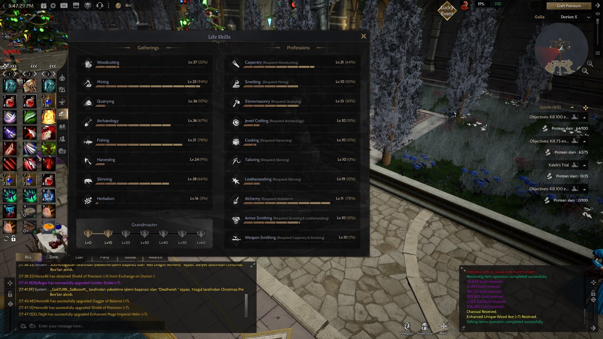 85/5 Relic 10 Gm1 Full Skill Asas Okcu - Klasgame.com