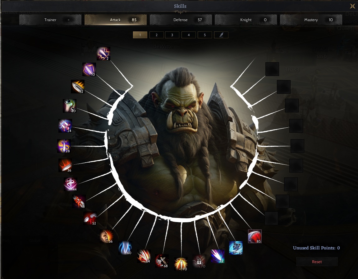 85/5 Warrior 480k NP Full Skill +12 Relic Toplayıcı WR Char - Klasgame.com