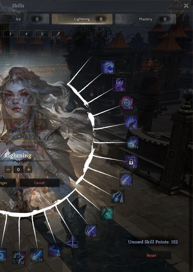 85/5 Full Skill Protean Mage