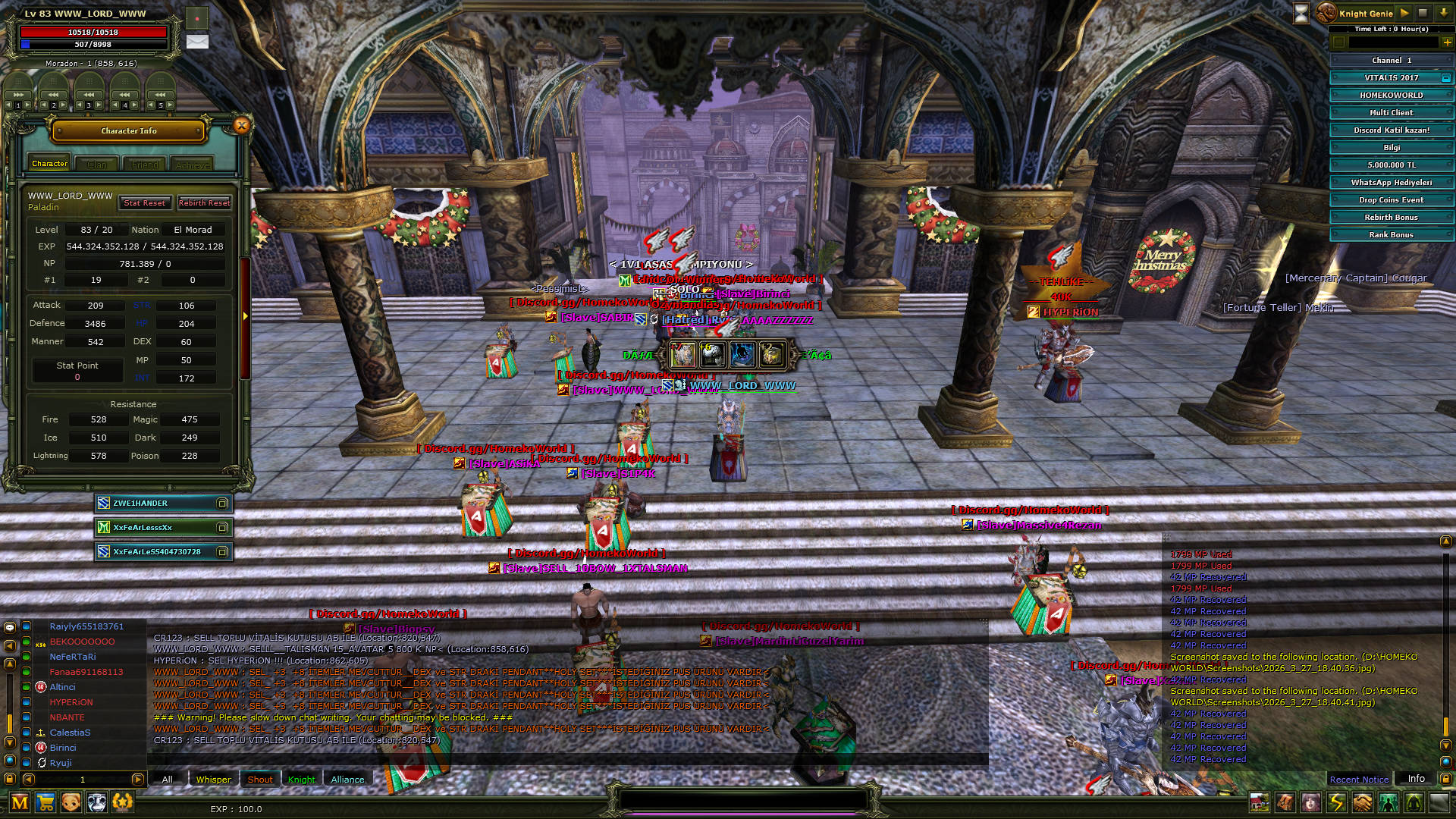 TILSIM +15 _ AVATAR +5 _ 800 K NP'Lİ PRİEST - Klasgame.com