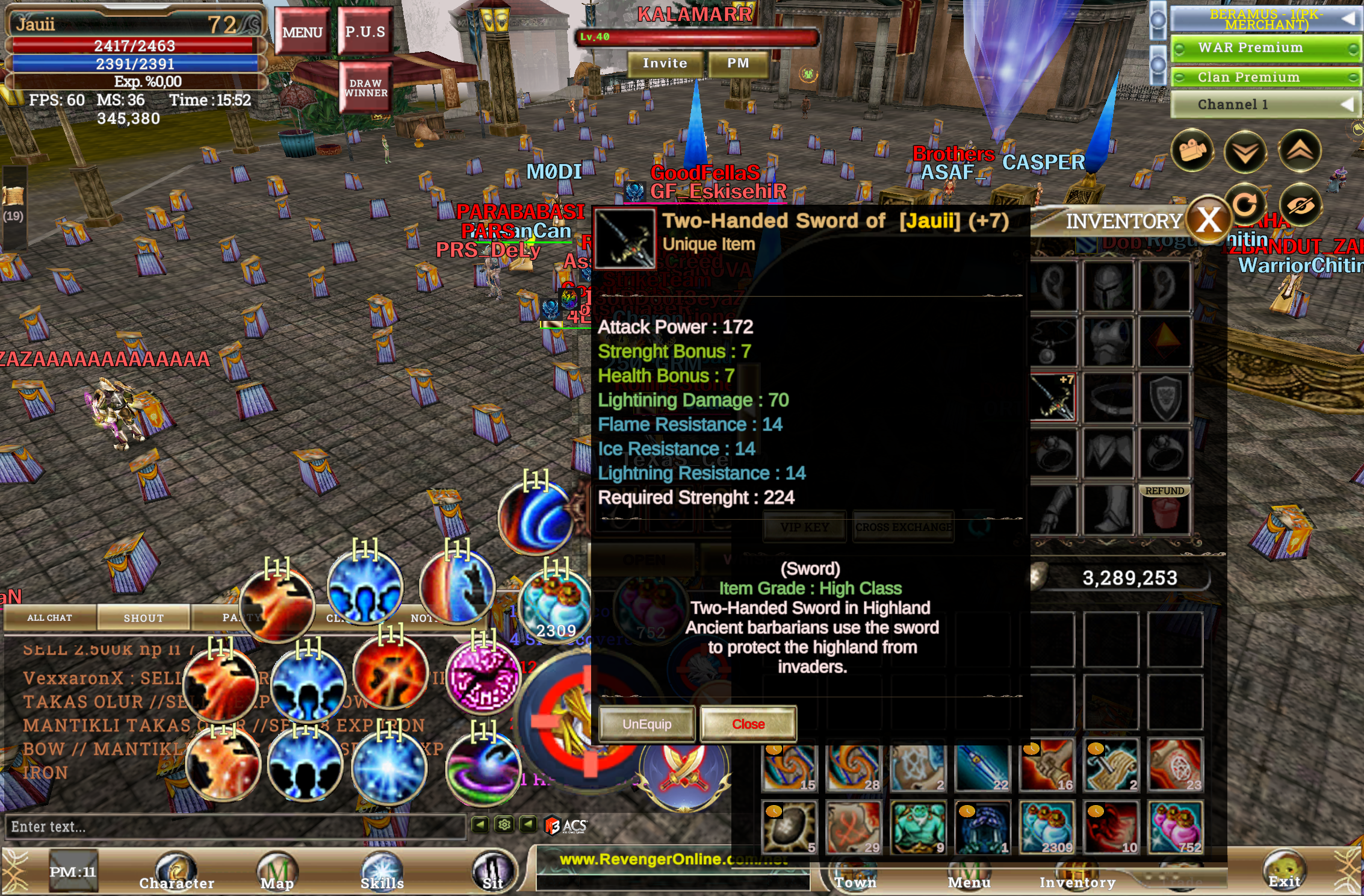 72 LWL +7 QUEST MS PRİEST