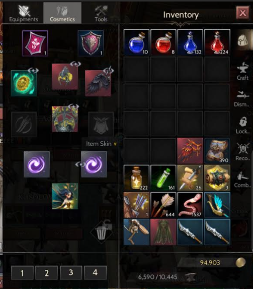 85 Level Lunaskar Rogue Relic +1 Nyra +1 Toplayıcılık 10