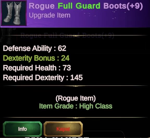 +9 ROGUE / ASAS FP / FULL GUARD