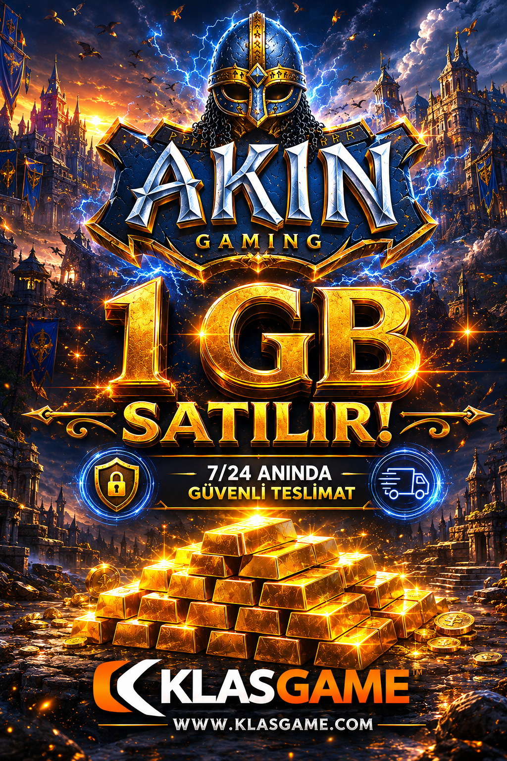 AkınGaming Goldbar Pazarı
