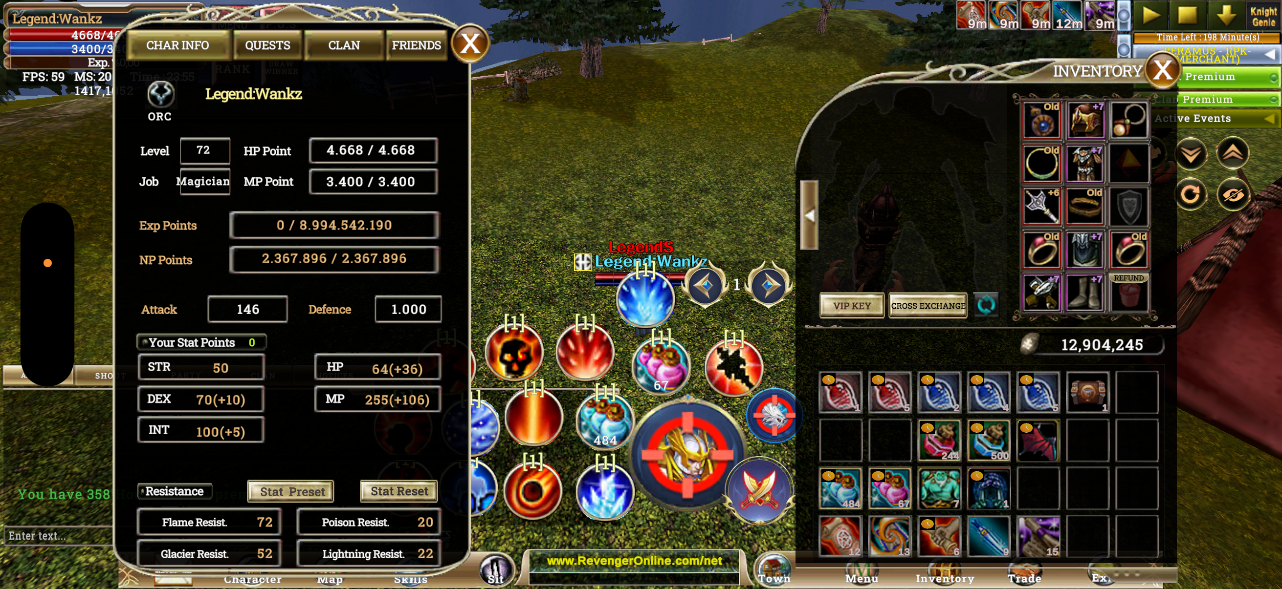 Kareli H Quest Staff +6 MAGE İTEMLİ