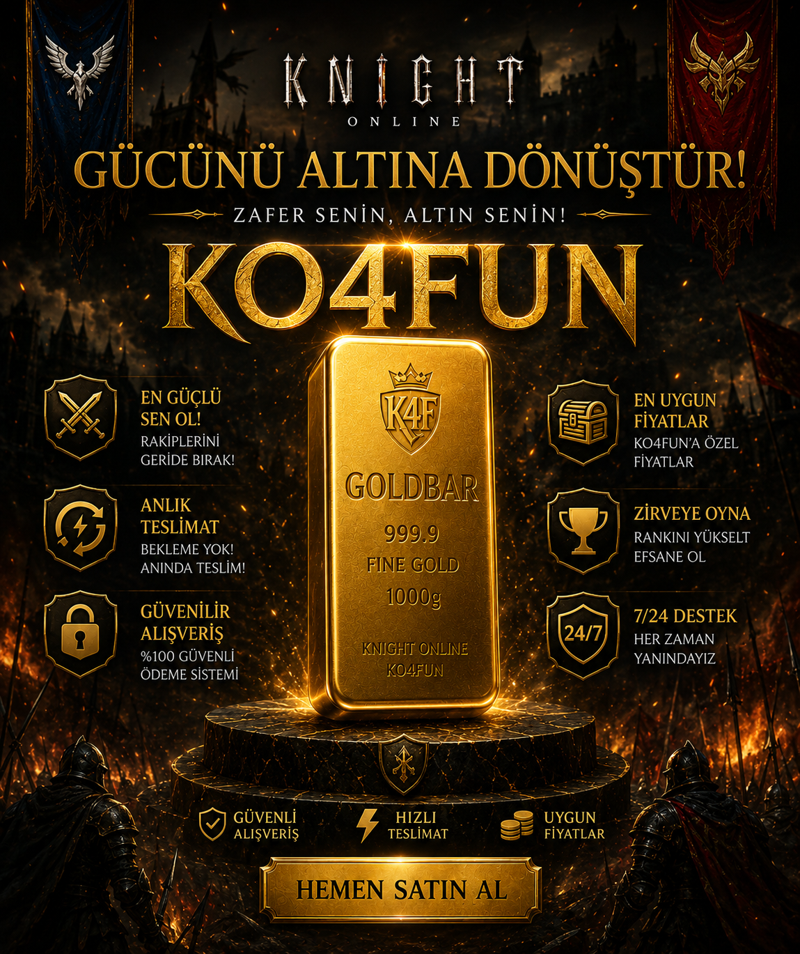 KO4FUN  Goldbar Pazarı