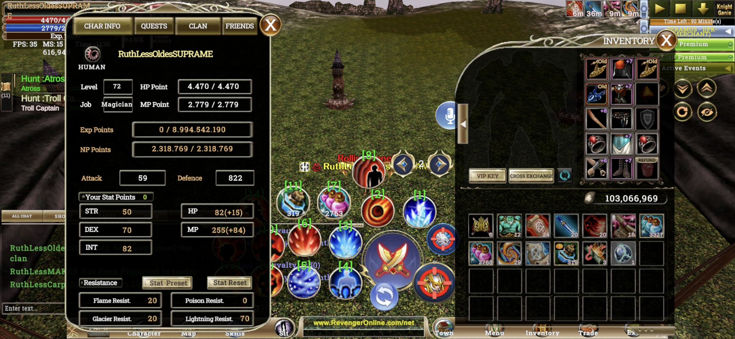 SERVER 4. SÜ MAGE  DRAGONLU