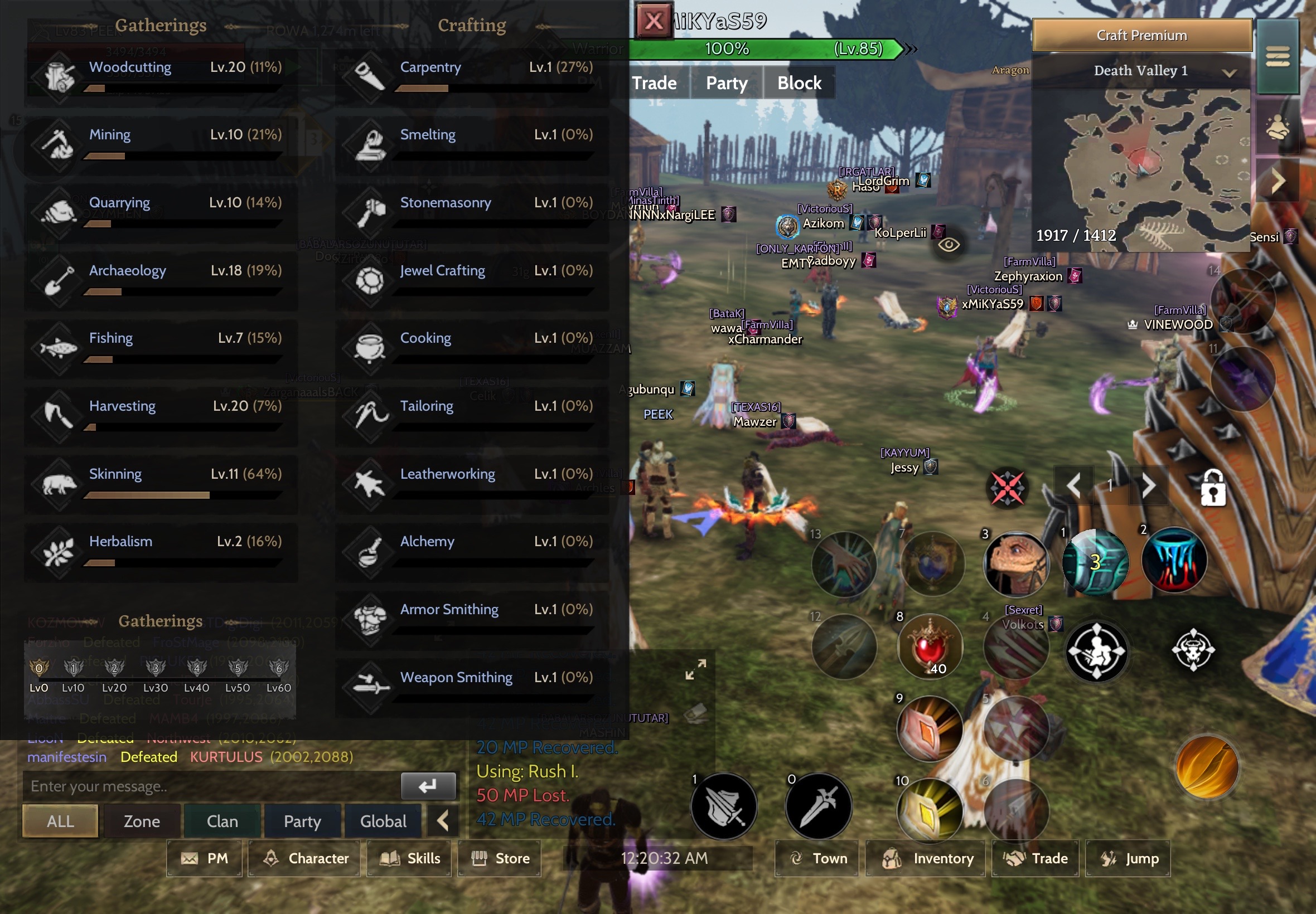TOPLAMACI 85 LEVEL LUNASKAR ASAS