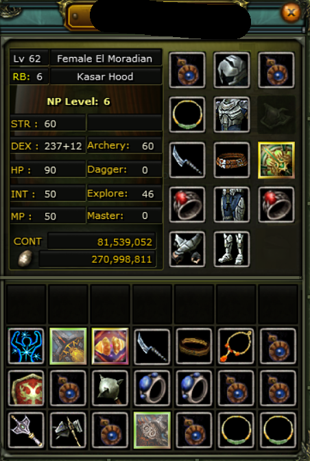 4JOB+TILSIM NP LVL 6 TAGLI