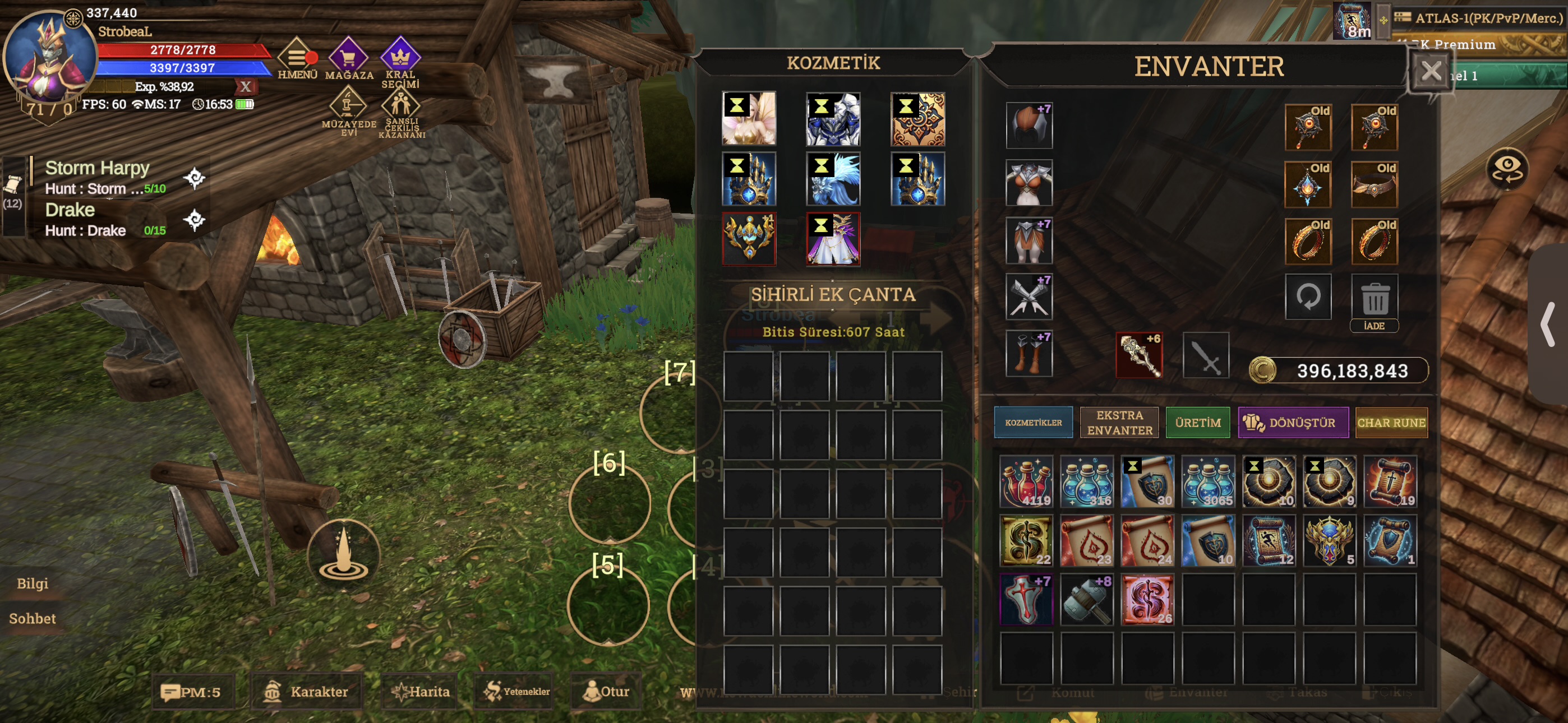 +6 Quest Staff, Full Puslu, Relicli MAGE
