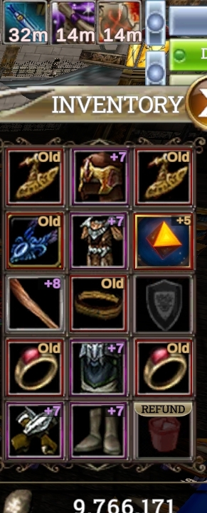 72 Level 70 açık  +5 talisman Mage full pus 9 gün naldı