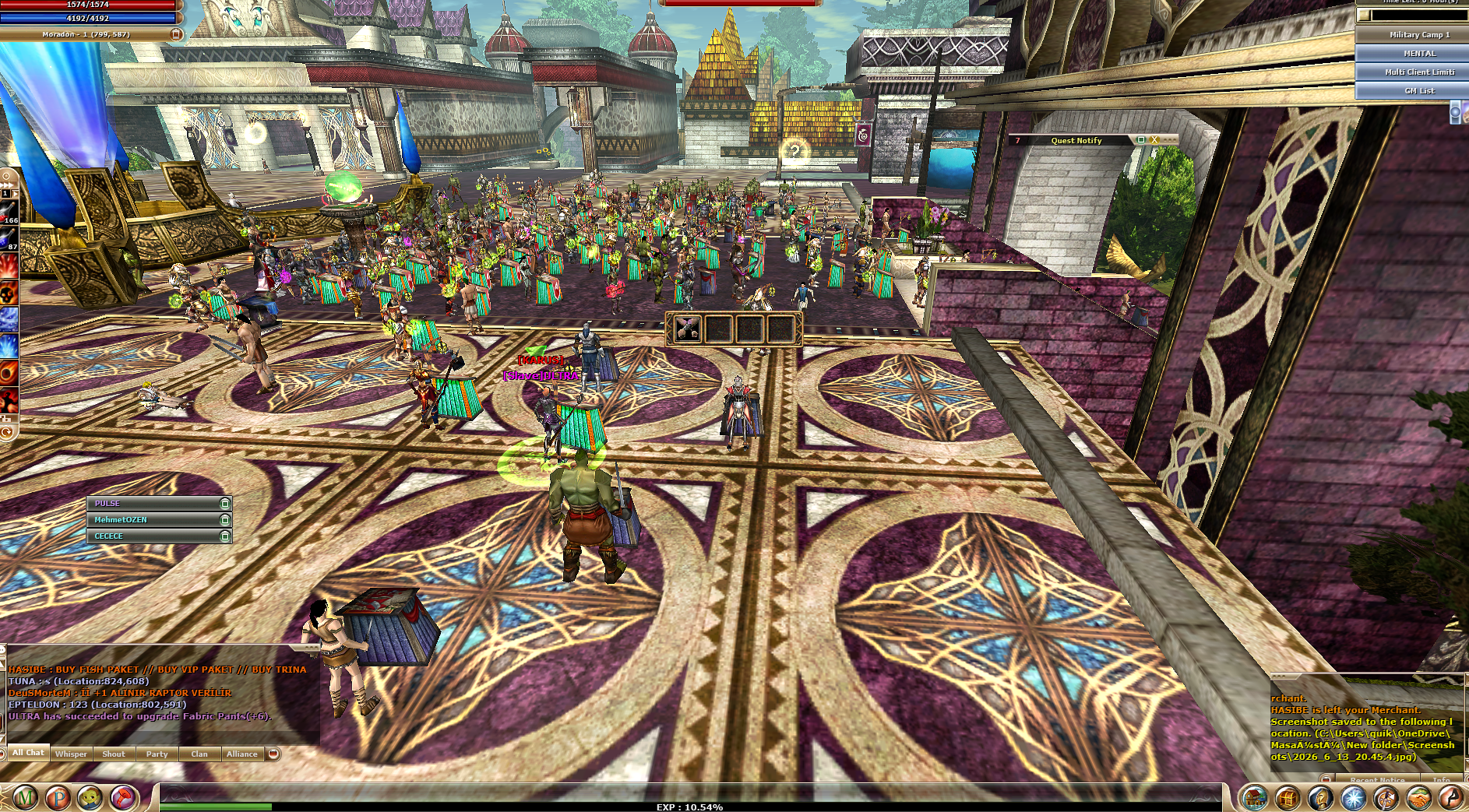78 LVL MAGE ANINDA TESLIM BOS CHAR