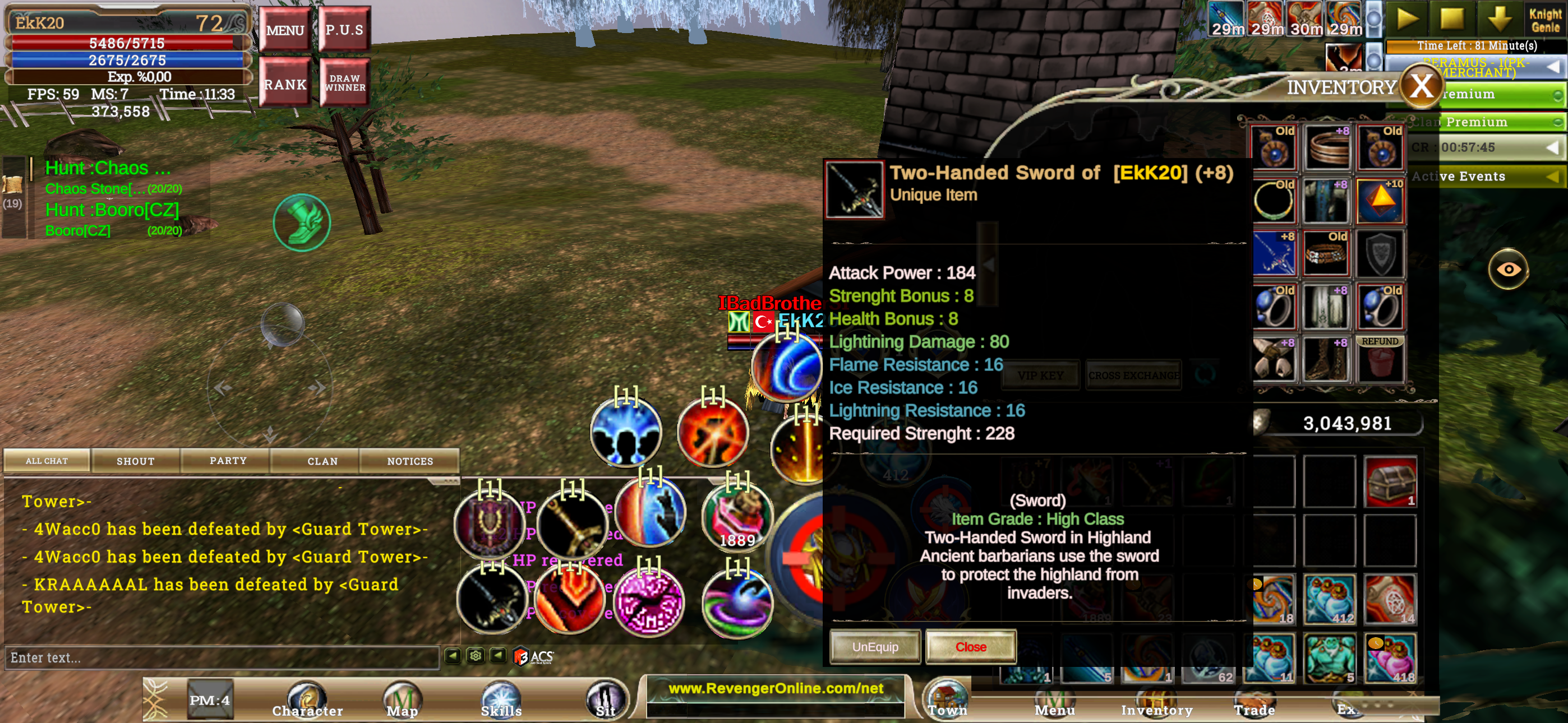 +8 quest Ms’li dizili pk ya hazır BP Priest