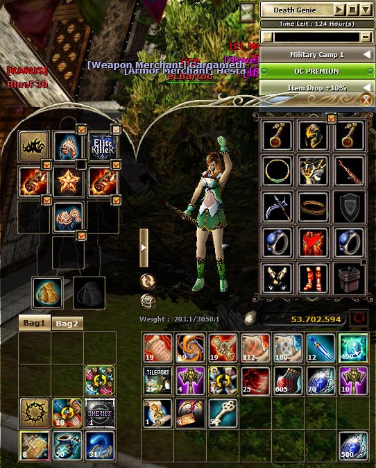 80 lvl master itemli warrior