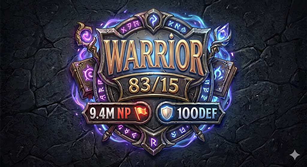 83/15 100DEF 9.4 M NP WARRİOR