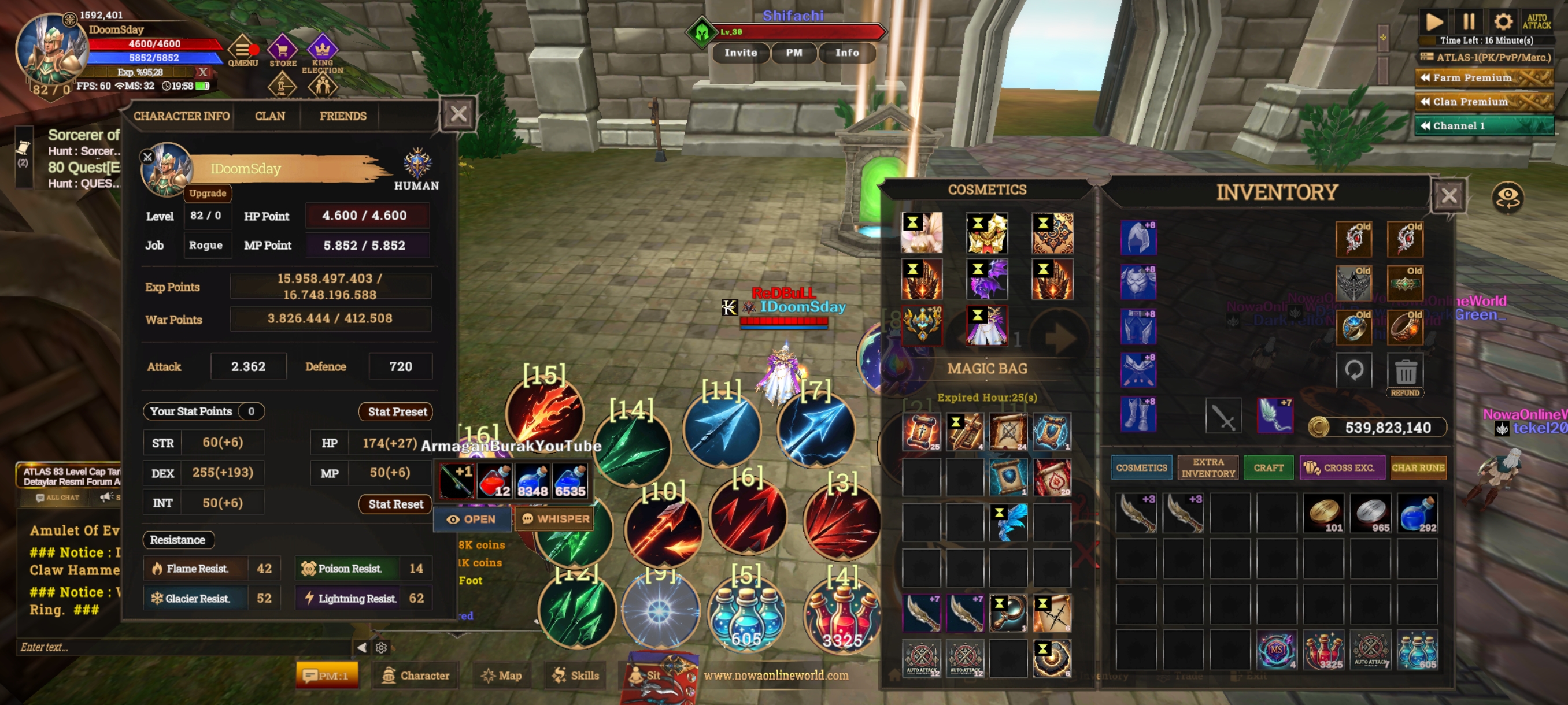 83 lwl 7 quest 4 M NP +10 RELİC