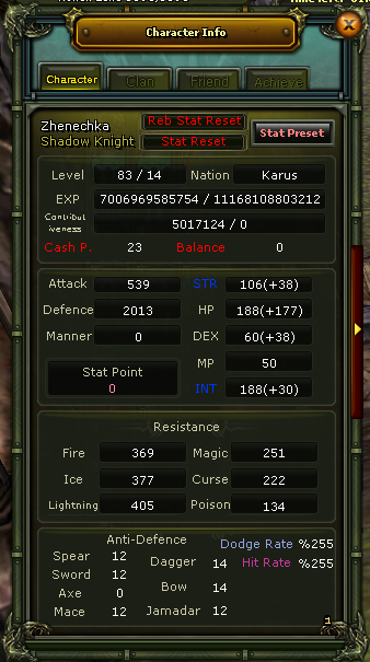 83 LWL REB 15 PRİEST 5 M NP --- 90 DEF ACIK