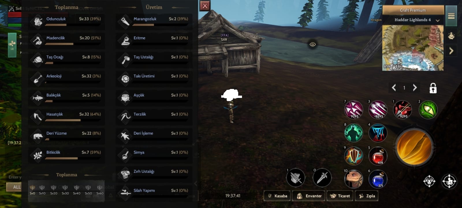 85 Level Toplama canavarı rogue