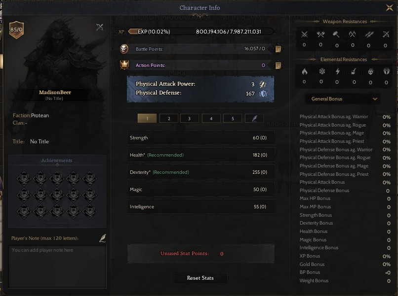 85 LVL ROGUE OKCU