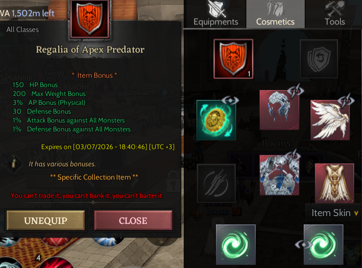 85 LWL PRİEST DB 67 AÇIK HEALER 70 AÇIK FULL PUSS
