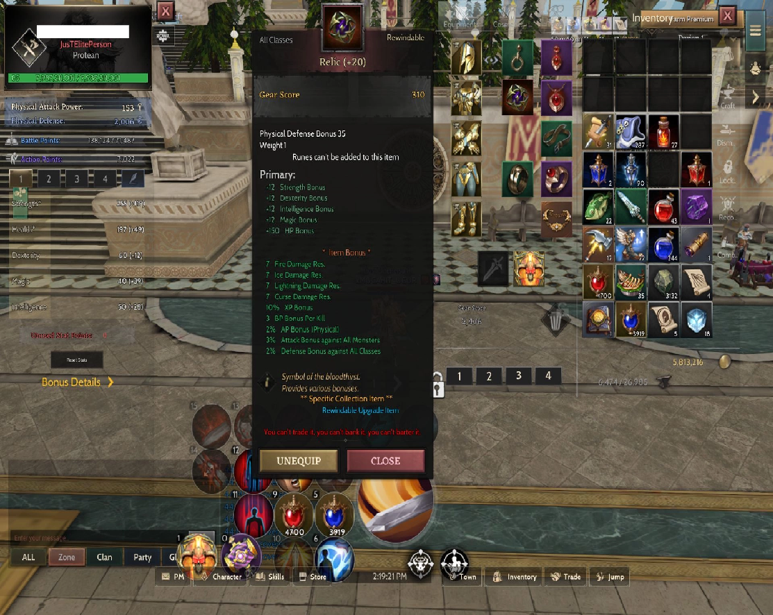 85Lw 20 RELİC +7QUEST KALKAN 70 SKİLİ ACIK GÖREV KIYAFETLERİ VAR 170K BP Sİ VAR