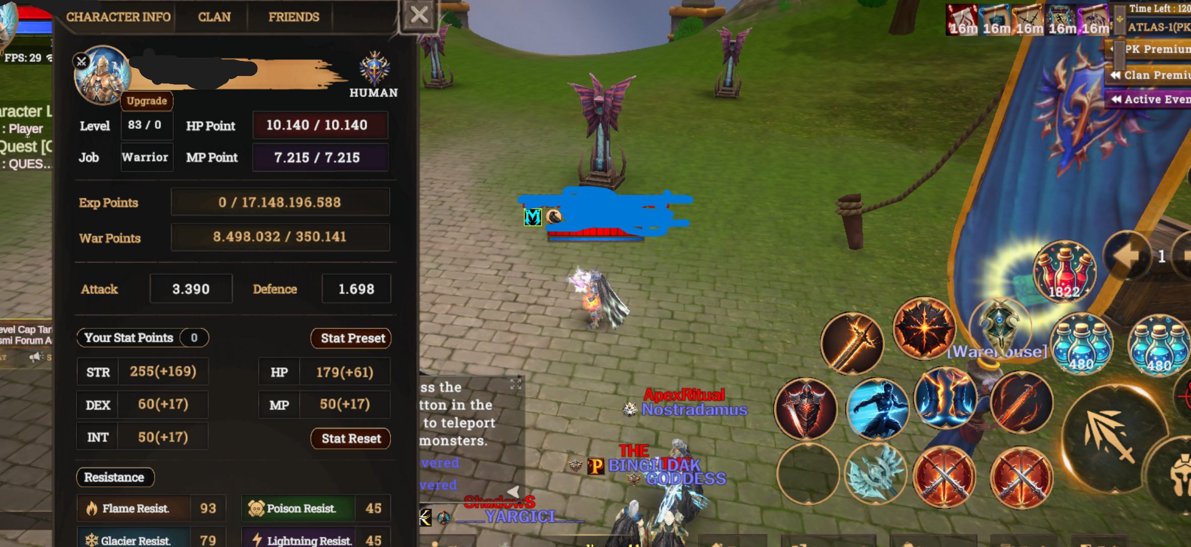 CZ'YE HAZIR ATLASTA WARRIOR 2 QUEST YAPILMADI