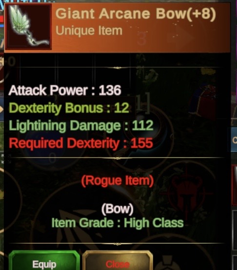 Giant arcane bow 8