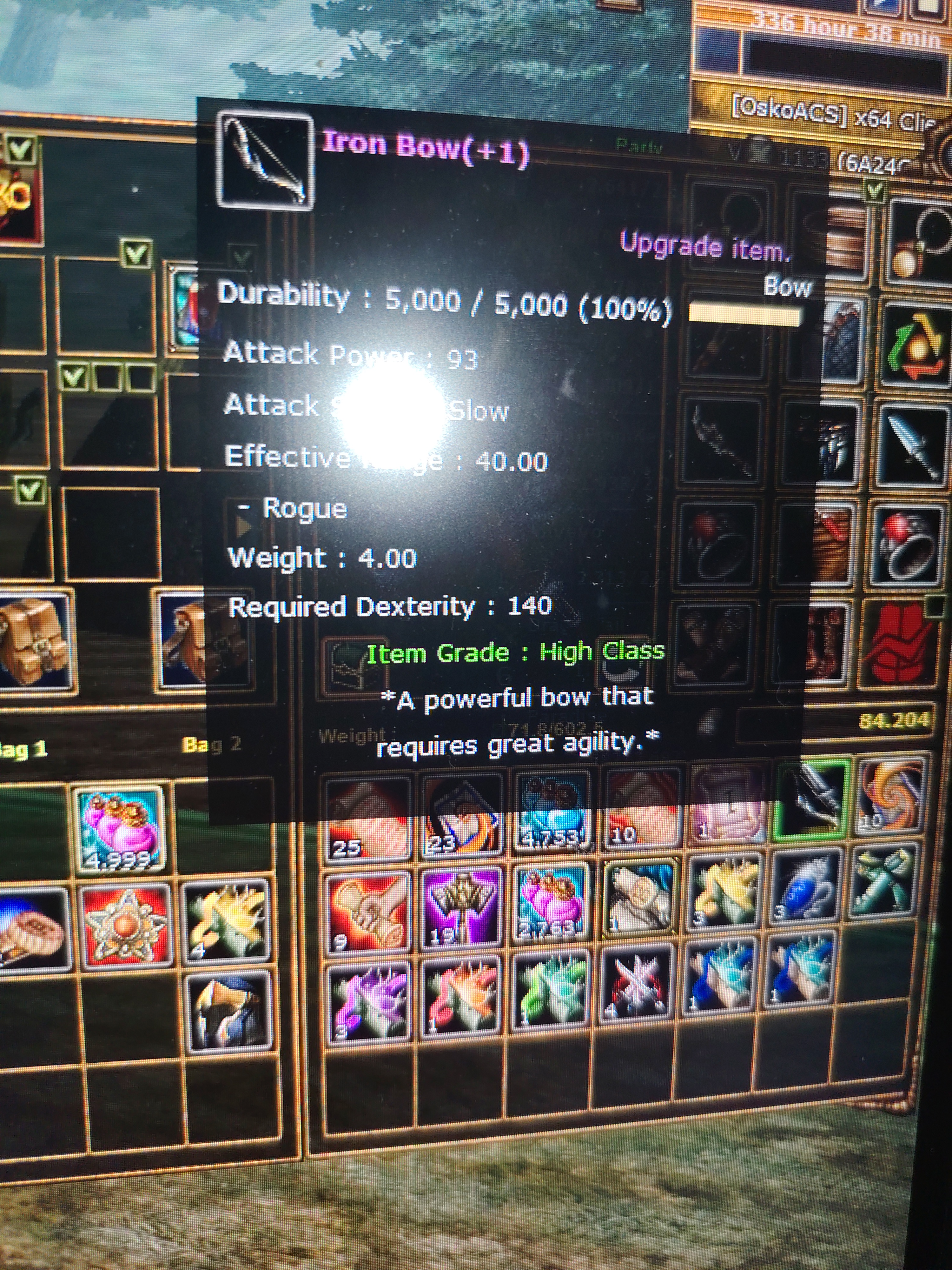 iron bow +1