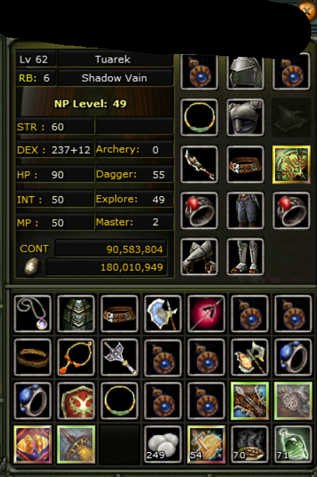 NP LVL 49-4JOB-SÜRESİZ 30 TILSIM