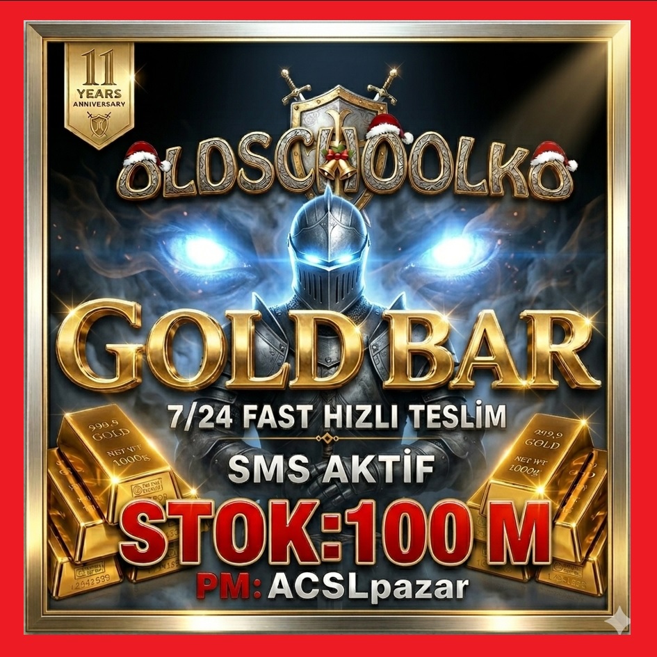 OldSchoolKo Goldbar Pazarı