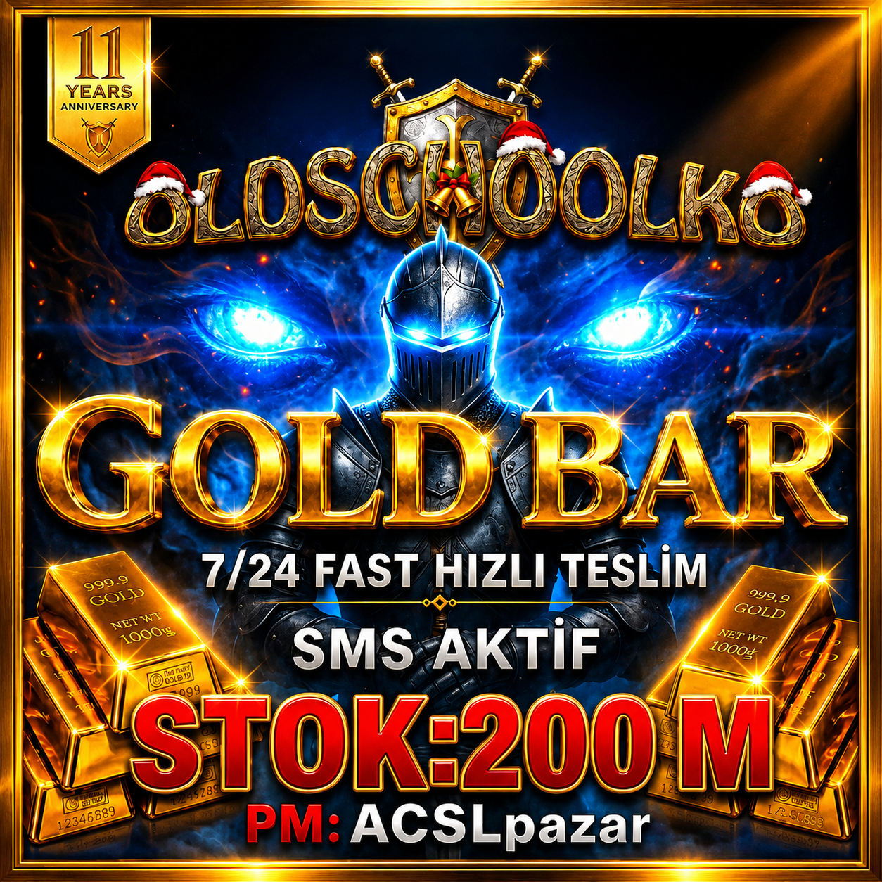 OldSchoolKo Goldbar Pazarı