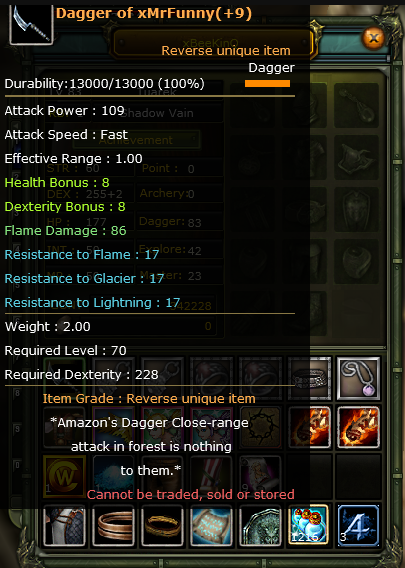 QUEST FS FLAME SHARD REB +9 // OLD TAKI SET // FULL SKIL AÇIK // 83/1 // CSS BENDEN