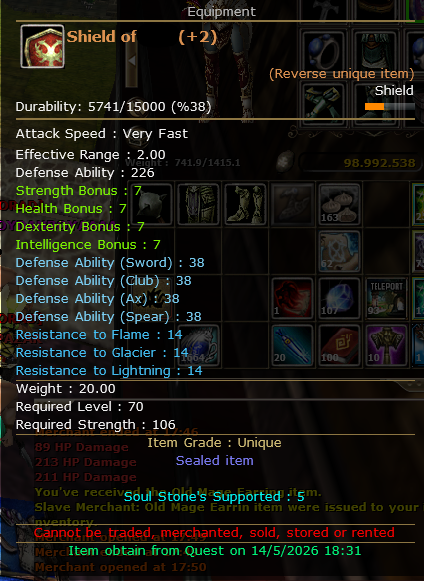 REB 2 KALKAN MASTER 70 80 SKILL ACIK PRIEST