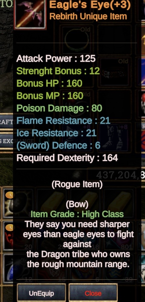 REB +3 EAGLE EYE