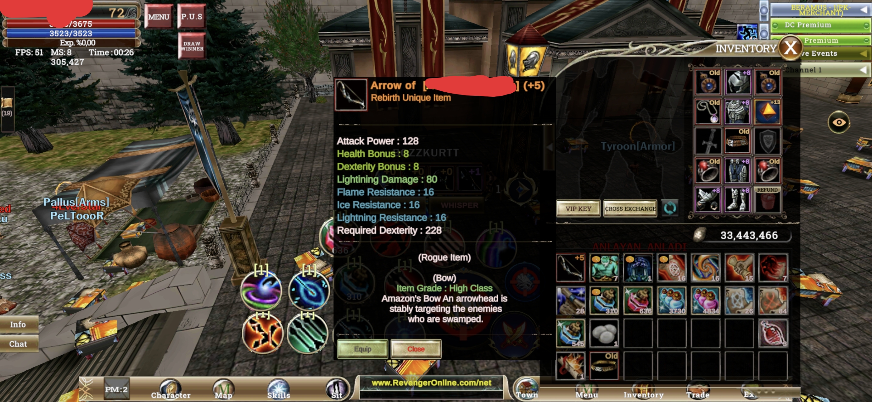 Rebirt 5 Quest bow