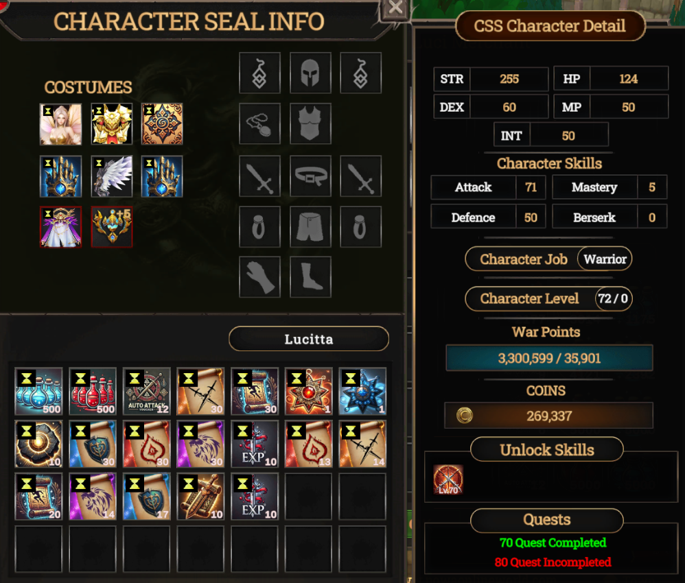 Ringli, 3m bpli, 70 skilli açık warrior. atlas