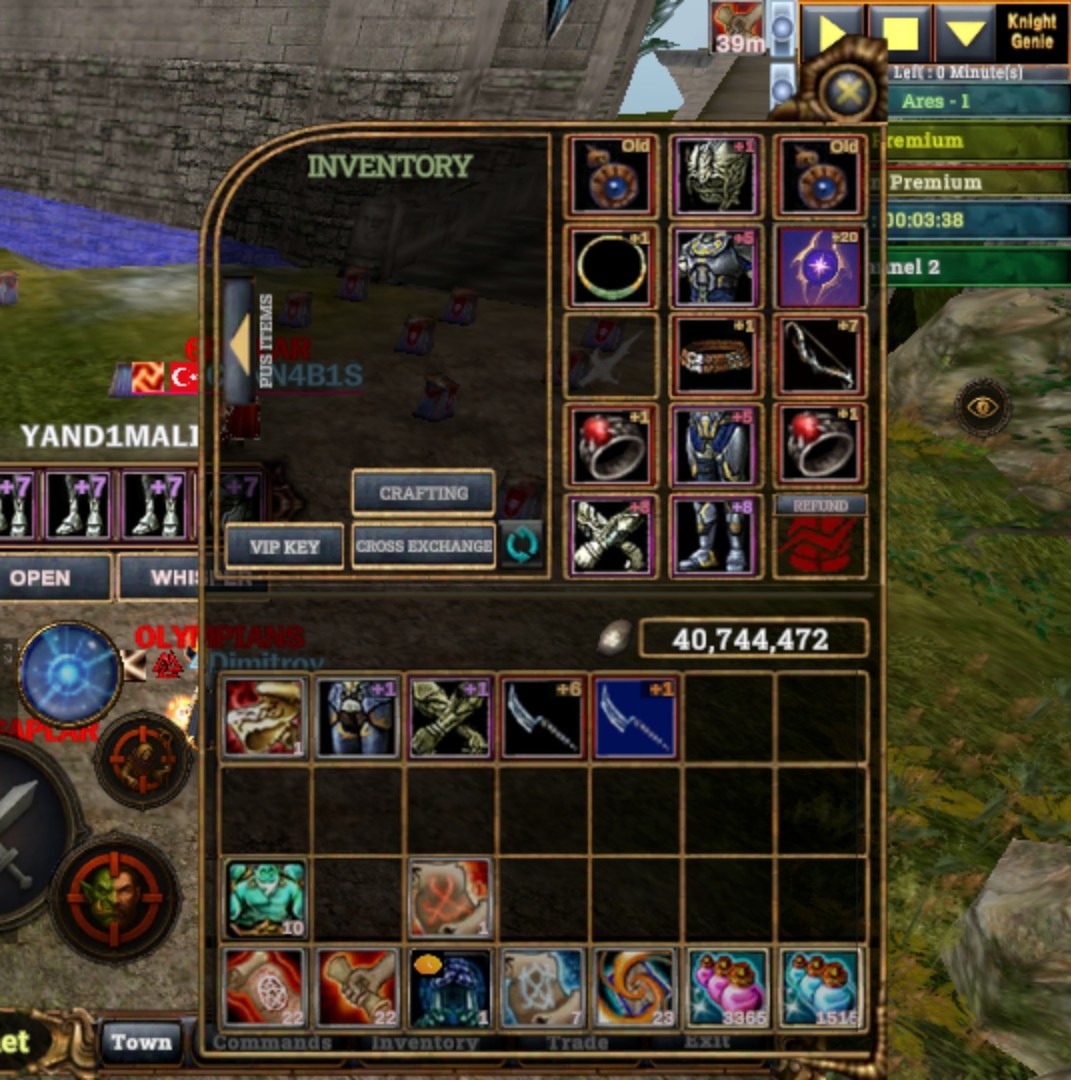Rogue 83 lwl 9.5 mn npli +7 fs. +6 fs +7 dv +20 talismanlı ok hazır dizili çar