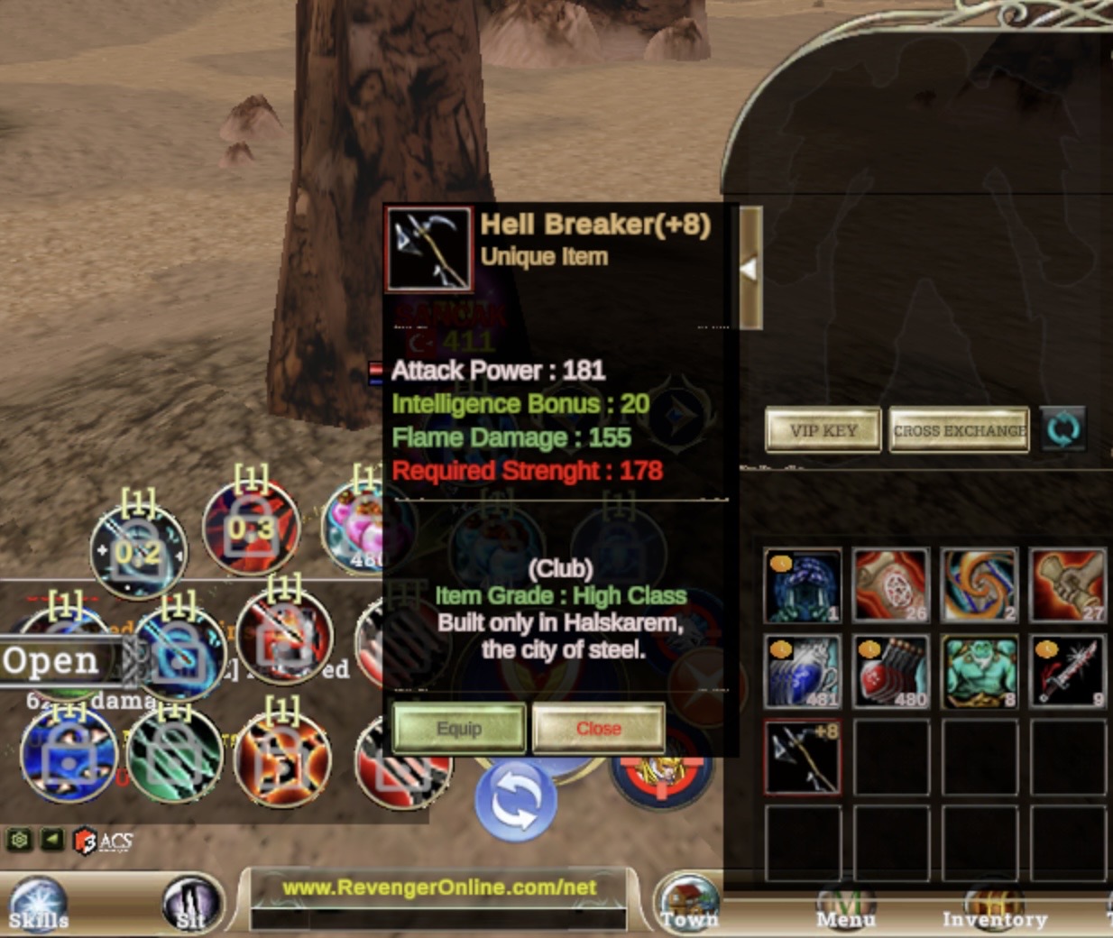 SATILIK HELL BREAKER +8