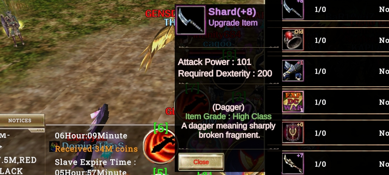 Shard +8