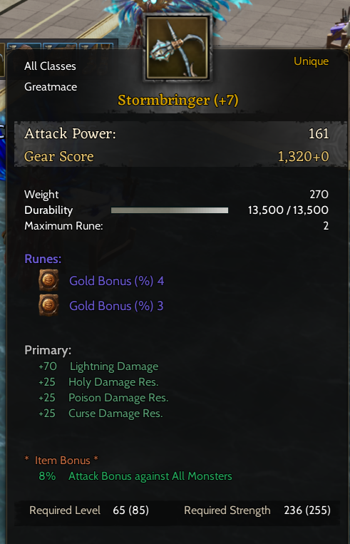 Strombringer +7 ÇOK KELEPİRRR