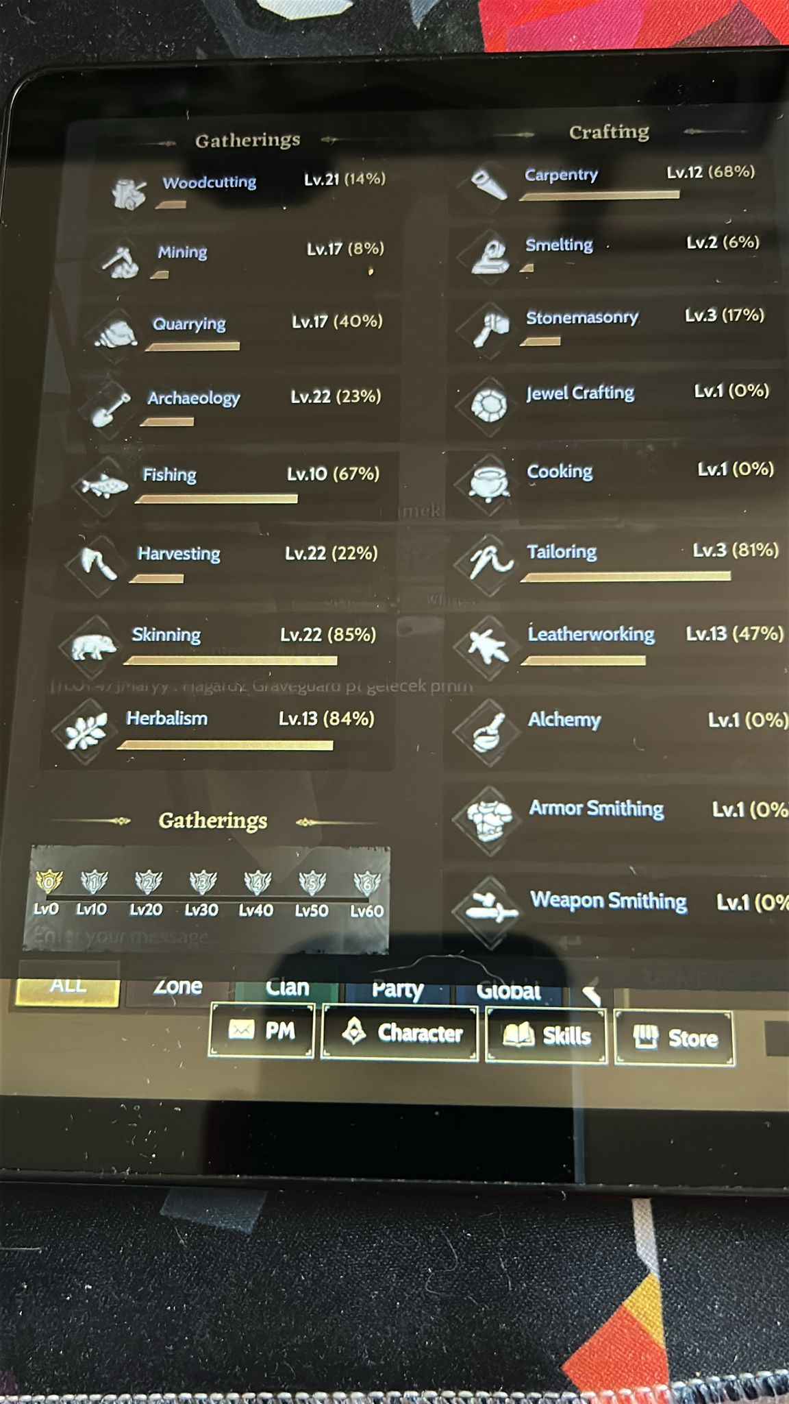 Toplamalı char Relic +1 , Nyra +1