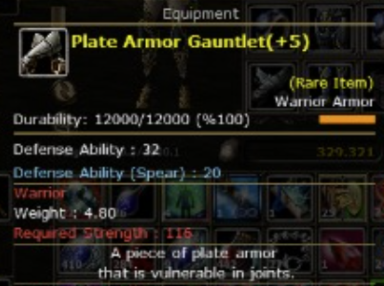 Warrior Spear 20 Plate Kolluk