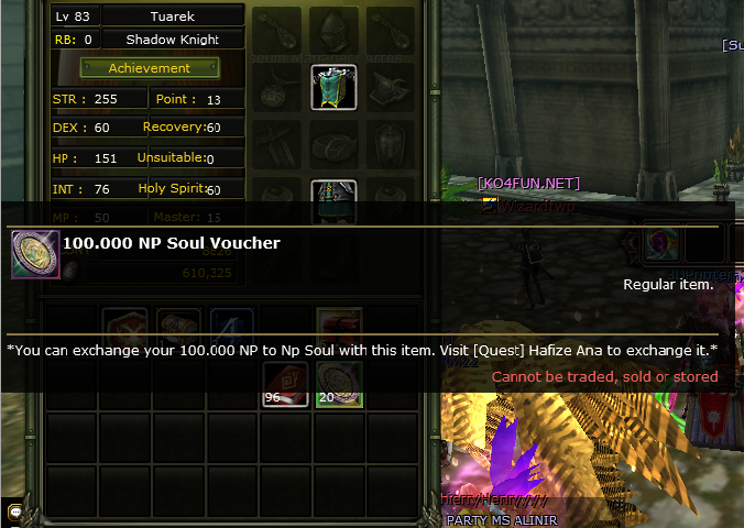 100K NP SOUL VOUCHER 20X Cypher Ring