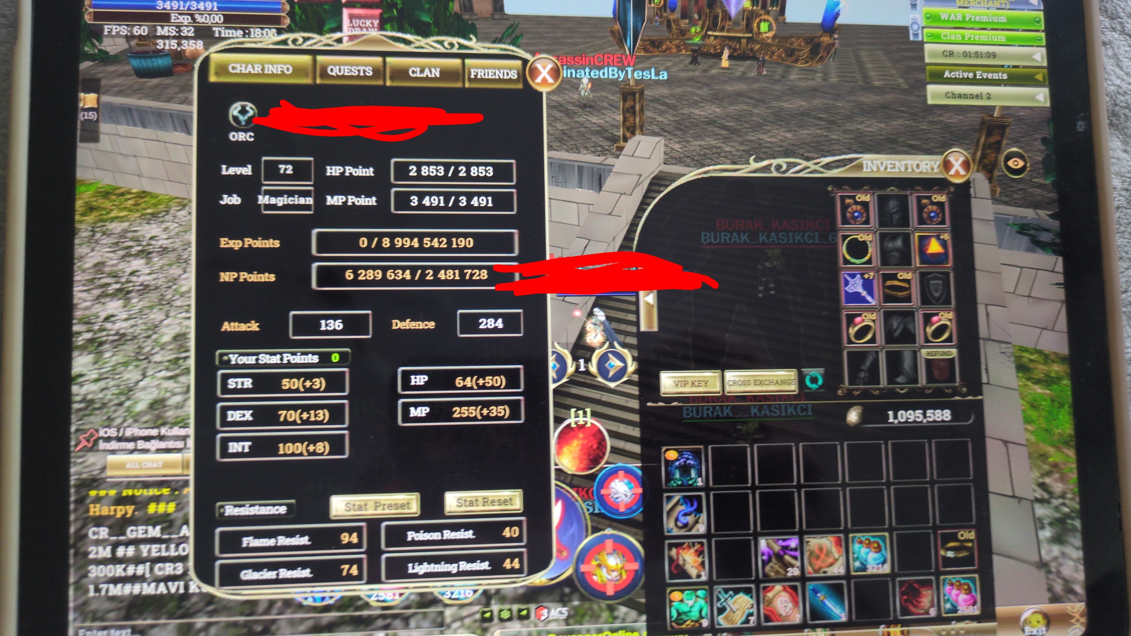 +7 QUESTLİ MAGE