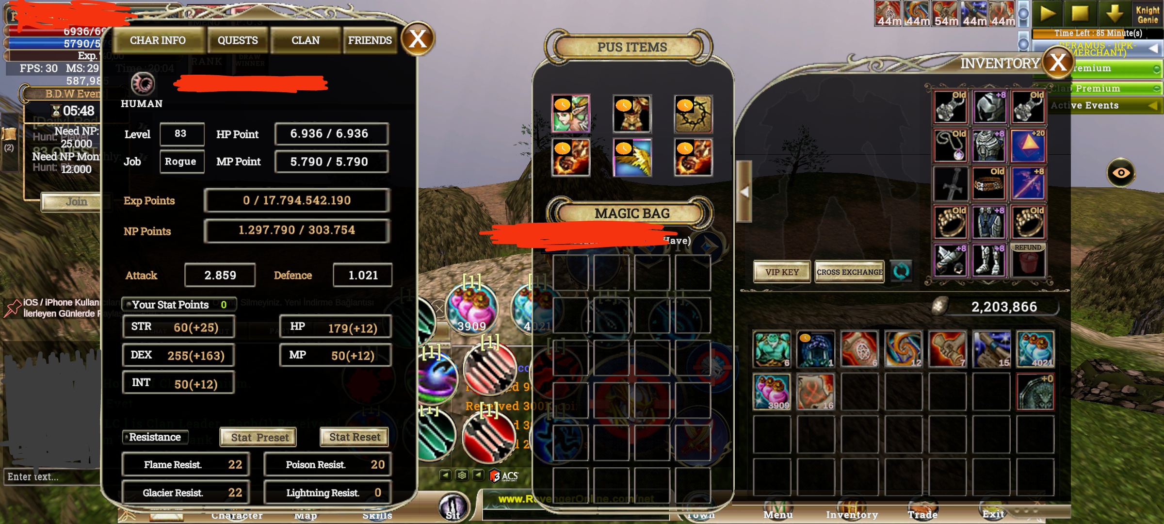 83 LEVEL FULL OKÇU