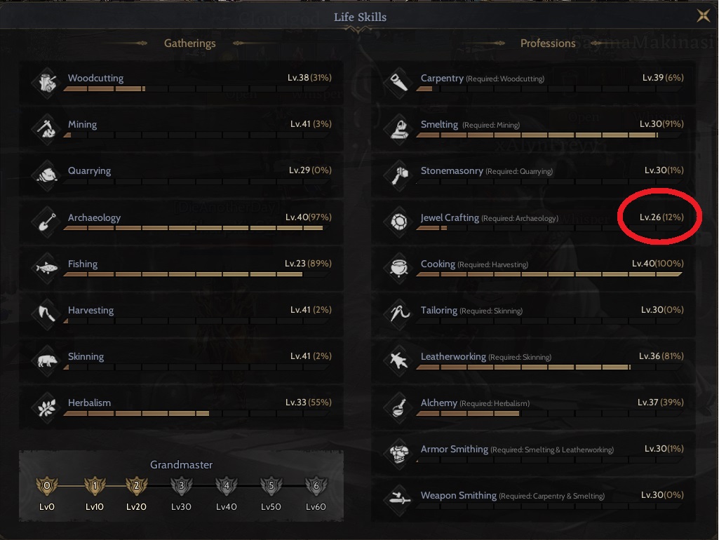 85/5 GM2.9 CRAFTER - LUNASKAR ROGUE