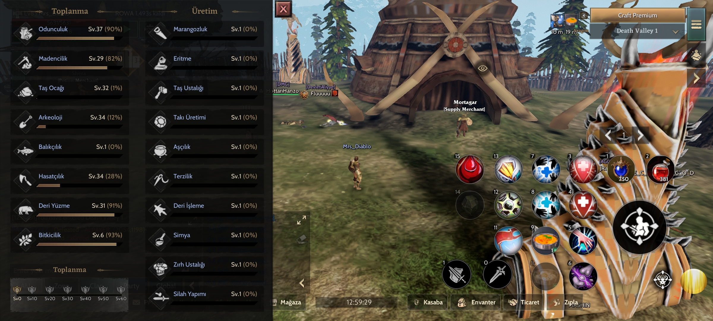 85 LVL HERŞEYİ TOPLAYAN PRİEST GM BASMAYA HAZIR KAÇMAZZ....