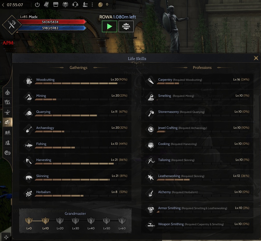 85 LVL WARRİOR GM -1-  TOPLAMACI NFT BENDEN
