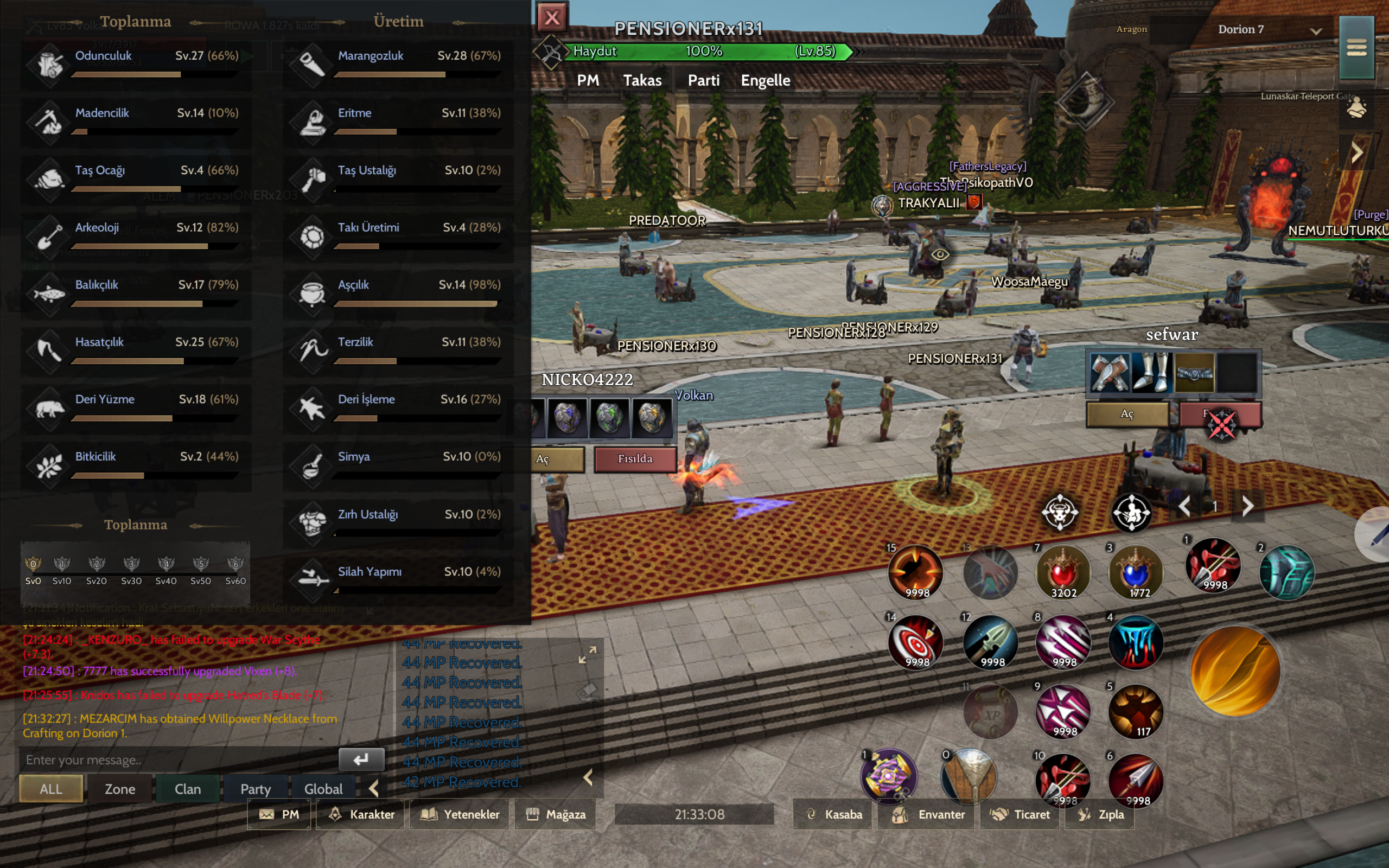 85 rogue Toplama Wood Carpentery Harvest +28 mobil