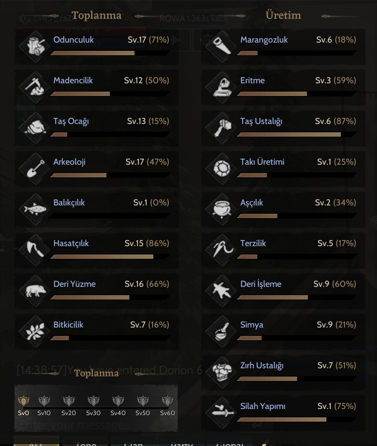 85 TOPLAMALI MAGE